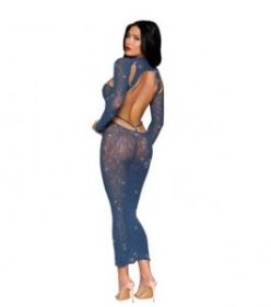 BODYSTOCKING GOWN TWILIGHT O/S