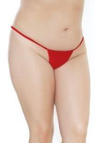 G STRING RED XL