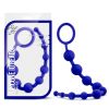 LUXE SILICONE 10 BEADS INDIGO BLUE