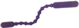 POWERBULLET BOOTY BEADS PURPLE RECHARGEABLE