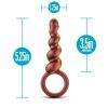 ANAL ADVENTURES MATRIX SPIRAL LOOP PLUG COPPER