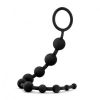 ANAL ADVENTURES PLATINUM SILICONE 10 ANAL BEADS BLACK