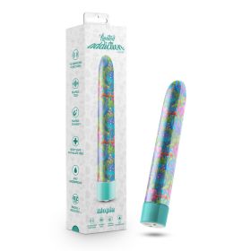 LIMITED ADDICTION UTOPIA 7 IN RECHARGEABLE VIBE AQUA