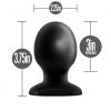 ANAL ADVENTURES ORB PLUG BLACK