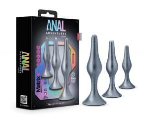 ANAL ADVENTURES MATRIX GENESIS PLUG KIT STELLAR SILVER