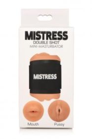 MISTRESS DOUBLE SHOT MOUTH & PUSSY MEDIUM