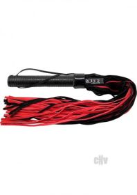 Rouge Suede Flogger Black/red