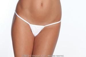 G STRING WHITE O/S