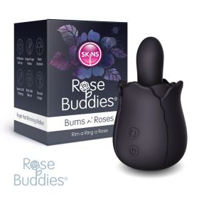 SKINS ROSE BUDDIES - BUMS N ROSES BLACK