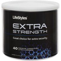 LIFESTYLES EXTRA STRENGTH 40PC BOWL