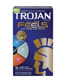 TROJAN ALL THE FEELS 10CT