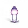 GLAS AMETHYST RAIN BUTT PLUG