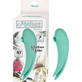 MYSTIQUE VIBRATING SUCTION VIBE AQUA