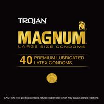 TROJAN MAGNUM 40PC CONTAINER