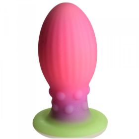 CREATURE COCKS XENO XL EGG GLOW IN THE DARK SILICONE EGG