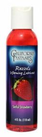 RAZZELS STRAWBERRY WARMING LUBE 4 OZ