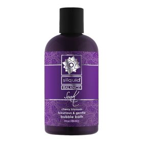 SLIQUID SOAK BUBBLE BATH CHERRY BLOSSOM 8.5 OZ